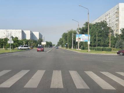 Билборд A в Энергодаре, 3x6  пер-к пр.Строителей-ул.Курчатова (в рай. Мэрии)  фото 1