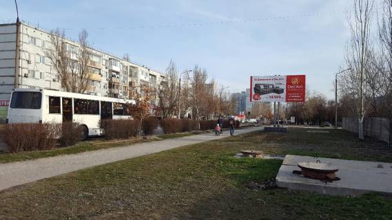 Билборд A в Энергодаре, 3x6  ул. Молодежная (напротив д. №45, рай. Пожарной части)             фото 1