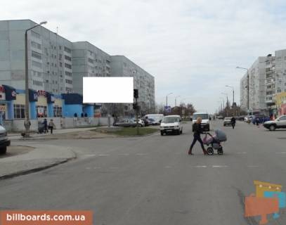 Билборд B в Энергодаре ул.Курчатова 16 (в районе Сквера) фото 1