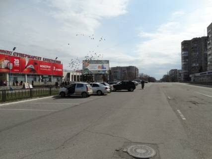 Билборд B в Энергодаре, 3x6  пр. Строителей (в рай. маг. "АТБ") фото 1