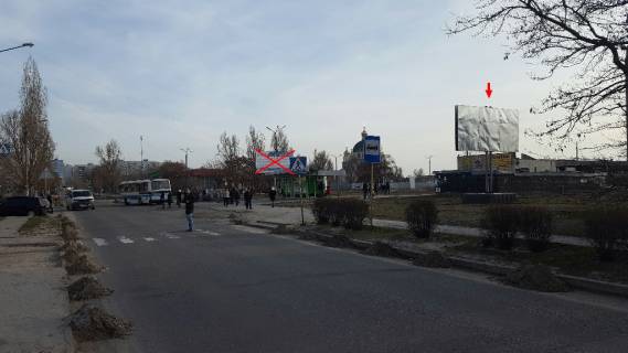 Білборд, Бігборд (Борд)  A у Енергодарі, 3x6  вул. Молодіжна (район Автовозкала) Фото 1