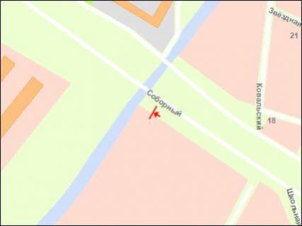 Билборд B в Васильевке Соборный пр схема