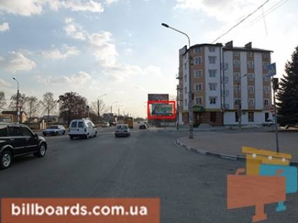 Билборд A в Ивано-Франковске, 3х6  Коновальця-Аеропорт фото 1
