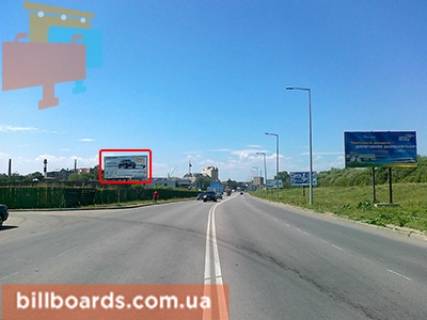 Билборд B в Ивано-Франковске, 3х6  Черніїв Надвірнянська 23а фото 1