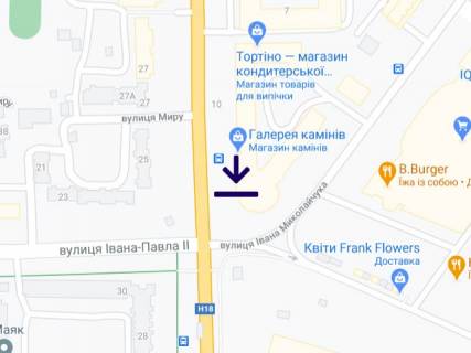 Billboard B in Ivano-Frankivsk, 3х6  Ivasuka Epicentr,Arsen (zupinka) scheme