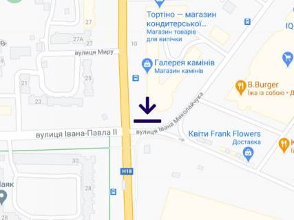 Billboard B in Ivano-Frankivsk, 3х6  Ivasuka Epicentr,Arsen (perehresta) scheme