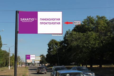 Билборд A в Николаеве, 3x6  6-ая Слободская, 49 / Чкалова фото 1