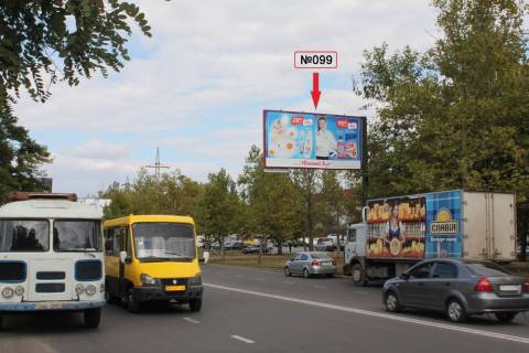 Билборд A в Николаеве, 3x6  Проспект Богоявленский/Автовокзал фото 1