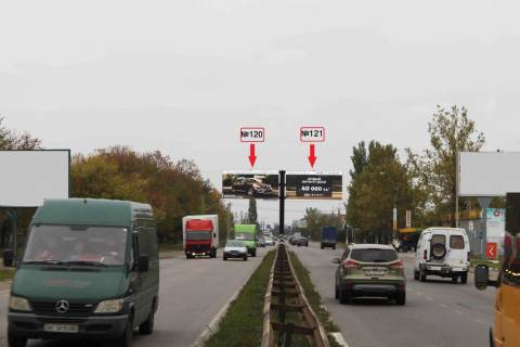 Билборд A в Николаеве, 3x6  Проспект Богоявленский/Пригородная (Перегон) фото 1