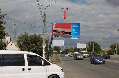 Билборд A в Николаеве, 3x6  Пр-т Богоявленский/295-й Стрелковой дивизии (Кульбакинский поворот) фото 1