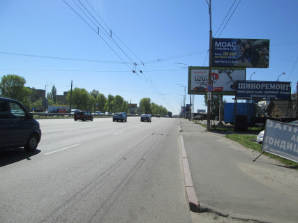 Билборд A в Киеве, 3х6  вул. В.Кільцева/ ресторан "САЖА" в напр. Одеської пл. (нижній) фото 2
