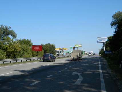 Билборд B на трассах Киевской области, 3х6  Житомирська траса - с.Мила, АЗС "БРСМ" - 27,800 км, в Київ фото 1