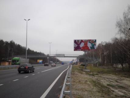 Билборд A на трассах Киевской области, 3х6  Житомирська траса / с. Капітанівка - 24 км (в Київ) фото 1