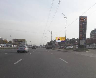 Билборд A в Киеве, 3х6  вул. В.Кільцева / "ТИСА"/ авт-н "SKODA", АЗС "БРСМ" в напр. Одеської пл.  фото 1