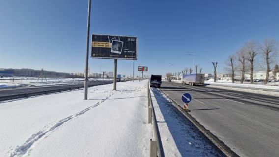 Призма A в Киеве, 3х6  вул. Велика Кільцева поворот на Жуляни/ав-н Scania-Volvo на розподілювачі в напр. просп. Берестейський (Перемоги) - 294611 фото 1