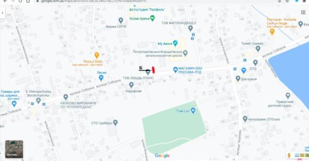 Билборд B в Петропавловской Борщаговке, 3х6  Петропавлівська Борщагівка, вул. Соборна, 30 (Школа/щит 2) схема