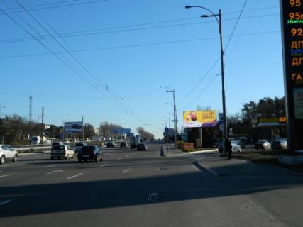 Билборд A в Киеве, 3х6  вул. В.Кільцева / заправка "БРСМ", р-н "Верховина", ТЦ "Діамант", в напр. Одеської пл.  фото 1