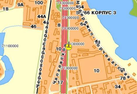 Билборд B в Киеве Столичное шоссе/ СТО "Мерседес" схема