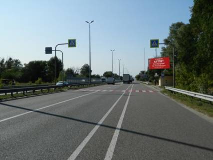 Билборд A в Гурівщині, 3х6  Житомирская трасса - остановка "Тополя", - 30,800 км, из Киева фото 1