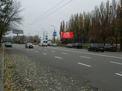 Білборд, Бігборд (Борд)  A у Києві, 3х6  ул. В.Касияна\просп. Академика Глушкова (метро "Иподром") Фото 1