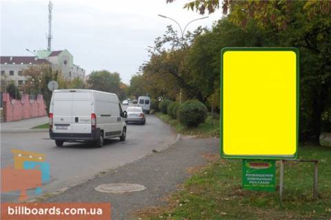 Ситилайт A в Ужгороде м.Ужгород Слов'янська набережна, біля гот.Ужгород, ресторану Венеція, в сторону Боздошського парку фото 1