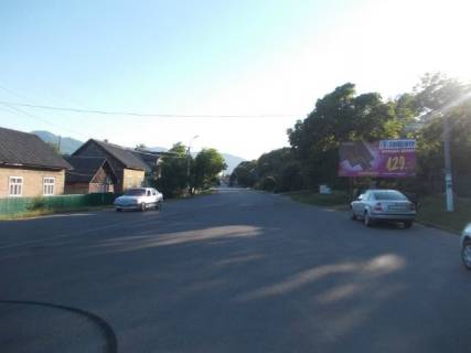Билборд A в Тересві, Тячів  смт. Тересва, вул. Головна в сторону м. Тячів фото 1