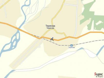 Билборд A в Солотвино, Тячів  с.Солотвино, вул.Тячівська, в сторону м.Рахів, біля АЗС схема
