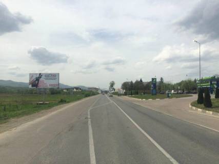 Билборд B в Тячеве м. Тячів, в'їзд в місто зі сторони м. Рахів, навпроти азс Вакос фото 1
