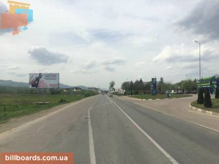 Билборд B в Тячеве м. Тячів, в'їзд в місто зі сторони м. Рахів, навпроти азс Вакос фото 1
