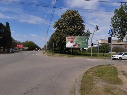 Билборд A в Ужгороде, 6x3  м. Ужгород,  вул. Карпатської України (Гагаріна) - О. Блеста фото 1
