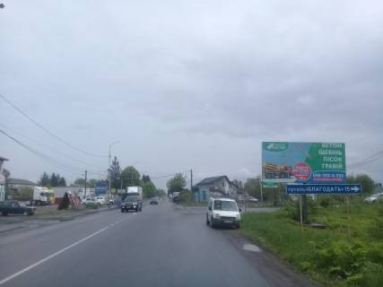 Билборд A в Берегово, Біл-борд  м.Хуст, вул. Івана -Франка, виїзд з міста, в сторону міста Тячів, поворот на с.Шаян, с.Велятино  фото 1