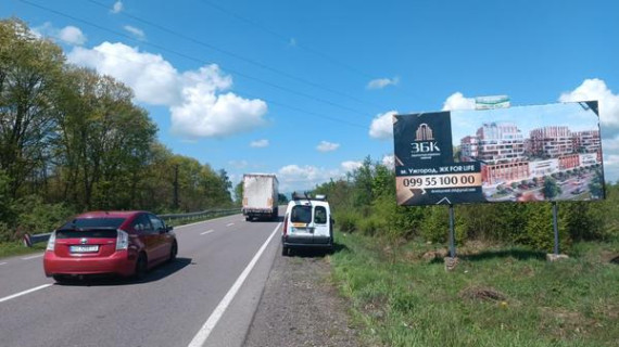 Billboard A Zakarpattya trasi, 6x3  с.Стеблівка, в'їзд, в сторону м.Мукачево Photo 1