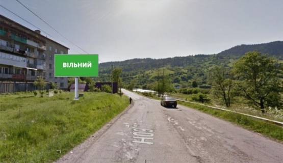 Билборд B в Рахове смт.Ясіня, Центр, вул.Головна в сторону м.Івано-Франківськ фото 1