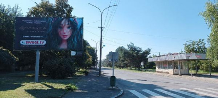 Білборд, Бігборд (Борд)  B у Ужгороді, 6x3  м. Ужгород вул.Грушевського - Марії Заньковецької (Шолохова) (в сторону Минайської) Фото 1