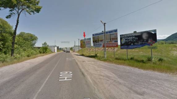 Билборд A в Тячеве, Біл-борд  м. Тячів вул.Незалежності, АЗС "WOG", навпроти АТБ фото 1