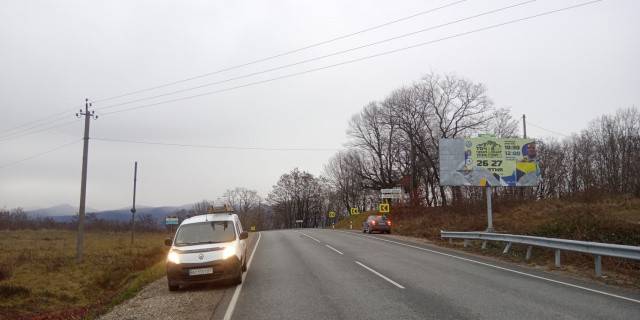 Билборд A в Берегово, Біл-борд  с.Велика Копаня, вул.Миру , в сторону м. Хуст, Мукачево фото 1
