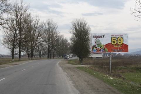 Білборд, Бігборд (Борд)  A у Тячеві В'їзд в м. Тячів зі сторони м. Хуст, траса Мукачево-Рогатин Фото 1