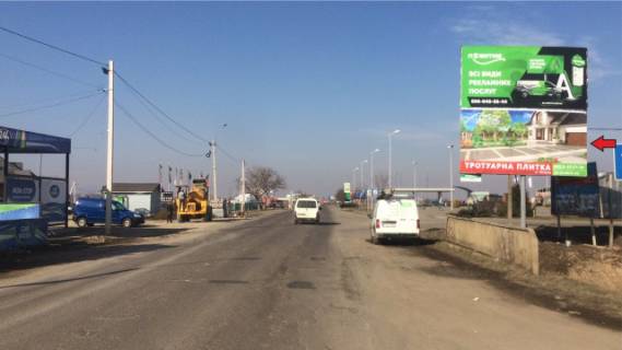 Билборд A в Тячеве м. Тячів вул.Армійська, біля супермаркету "Silverland", виїзд з міста,  АЗС, ресторани, аквапарк фото 1