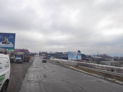 Білборд, Бігборд (Борд)  A у Тячеві смт.Солотвино, в сторону м.Рахів, біля ринку,авторинку. Фото 1