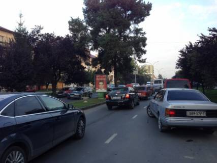 Ситилайт A в Ужгороде, Ужгород  м.Ужгород просп. Свободи,біля  маг. Антураж, Зоомагазину, BEUTY, стах.Просвіта, в сторону 16-ти поверхівки фото 1
