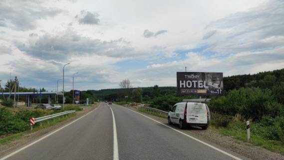 Білборд, Бігборд (Борд)  A у Мукачеві, 6x3  м.Мукачево, вул. Матросова, виїзд з міста, біля АЗС БРСМ та АВІАС в сторону м.Хуст , траса  Мукачево - Івано-Франківськ Фото 1