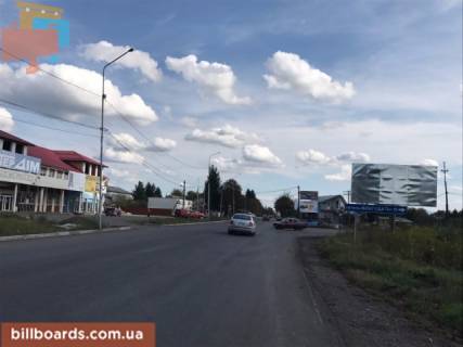 Билборд A в Хусте м. Хуст, вул. Івана -Франка, виїзд з міста, в сторону міста Тячів, поворот на с.Шаян, с.Велятино  фото 1