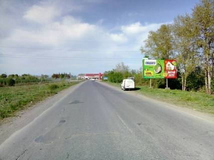 Билборд A в Хусте, 6x3  м.Хуст, вул. Івана Франку, вїзд в місто,  зі сторони с.Велятино фото 1