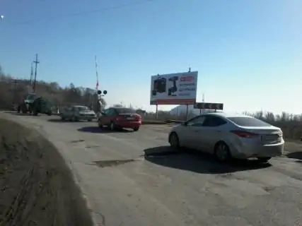 Білборд, Бігборд (Борд)  A у Хусті, 6x3  м.Хуст, вул. Волошина, (переїзд)  в'їзд в місто траса Мукачево-Івано-Франківськ, в сторону м. Тячів Фото 1