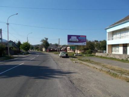Билборд A в Сваляве, 6x3  м. Свалява, на розі вул. Верховинська та вул. Гірська фото 1