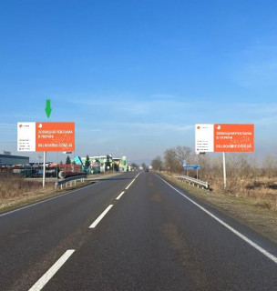 Билборд B в Тячеве, 6x3  Виїзд з м. Тячів, біля АЗС UPG, Маркет, супермаркету Барва в сторону м. Хуст, траса мукачево -Рогатин фото 1