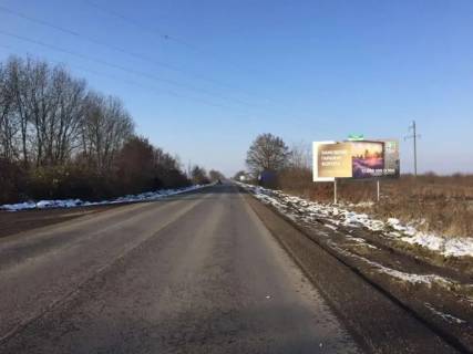 Билборд A в трассах Закарпатья, 6x3  с.Стеблівка, в'їзд, в сторону м.Мукачево фото 1