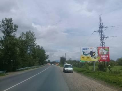 Билборд A в Хусте м.Хуст обїзна дорога, в сторону м.Тячів,м.Міжгіря, трасса Мукачево- Рогатин фото 1