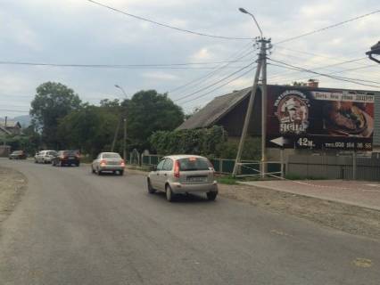 Билборд A в Бедевлі, Тячів  c.Бедевля, зі сторони с.Біловарці в сторону м.Тячів або смт.Тересва, траса Мукачево-Рогатин фото 1