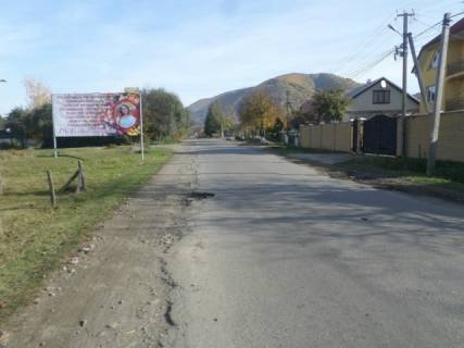 Билборд B в Тернові, Тячів  с.Терново, вул.Головна центр села в сторну смт.Нересниця зі сторони м.Тячів фото 1
